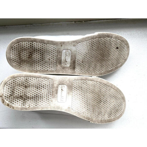 SPLENDID Eco 8 M Womens White Liberty Toe Platform Athletic Sneakers Shoes - Picture 8 of 8